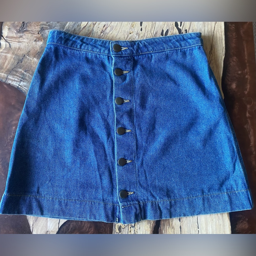American Apparel Demin Skirt